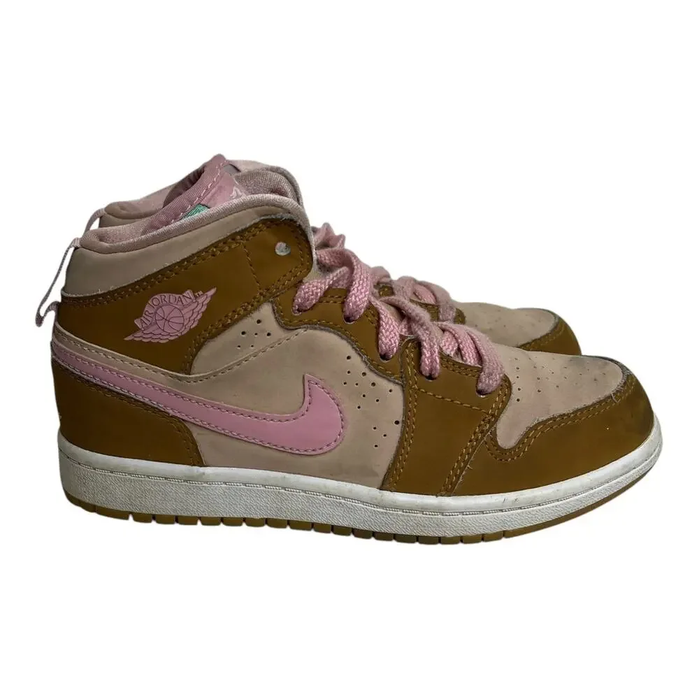 Nike Air Jordan 1 Mid GP Lola Bunny Hare Sneakers 724073 Space Jam Youth 1Y